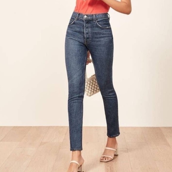 Reformation Serena High Waist Skinny Jeans in Kasai - Picture 2 of 16